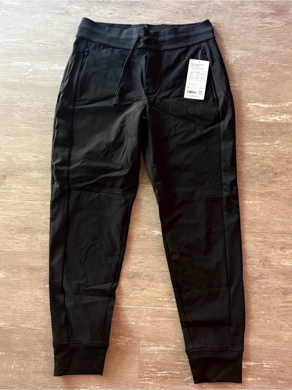 Athleta Headlands Hybrid Trek Joggers Pants NEW Black Womens 10 Gorpcore